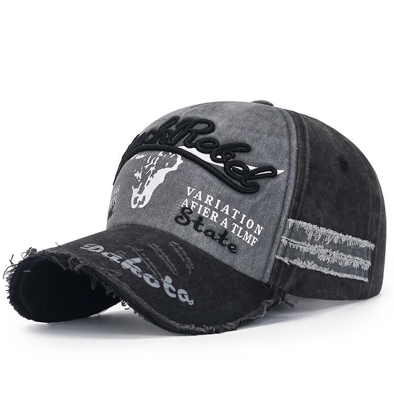 American Retro Embroidered Distressed Baseball Cap