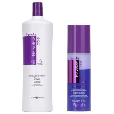 Panola No Yellow Care Vegan Shampoo 1000ml + 2-Phase Potion 150ml Set, 1 Piece
