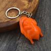 6 Pcs Chicken Wing Keyrings Decorative Keychain Car Key Chain Simulation Food Keychain Hanging Ornaments Bag Pendant