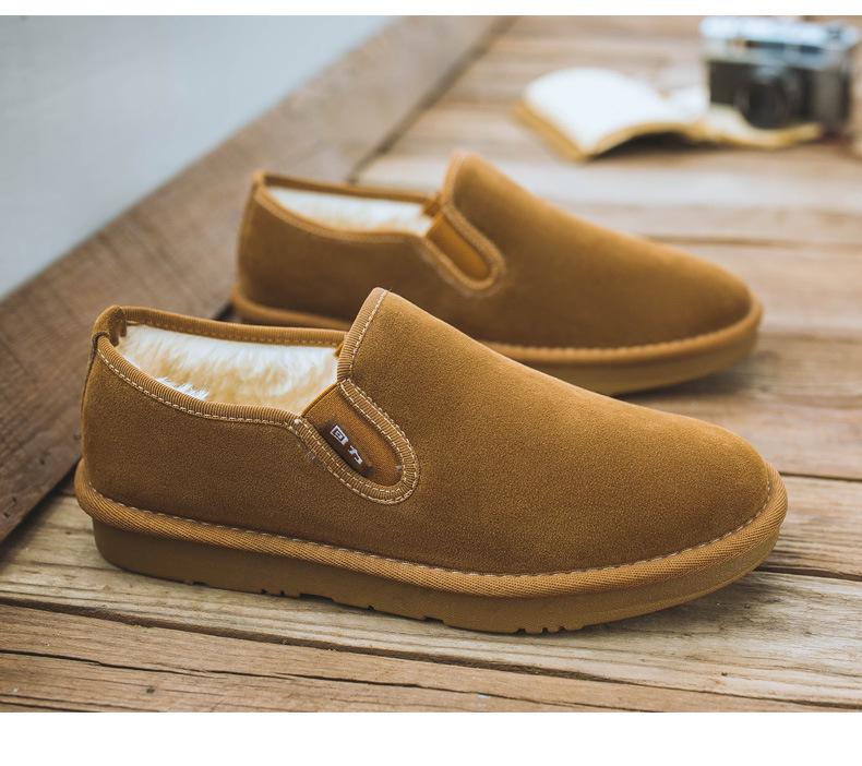 Warrior Unisex Zimní Mokasíny: Teplé nazouvací boty s velurovou podšívkou