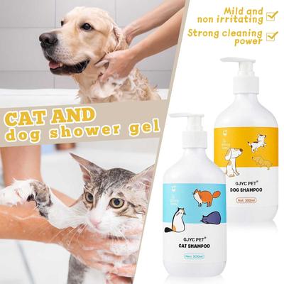 Hunde- und Katzenshampoo, Katzenshampoo mit voller Wirkung, hypoallergen, juckreizstillendes, feuchtigkeitsspendendes Haustiershampoo, 500 ml