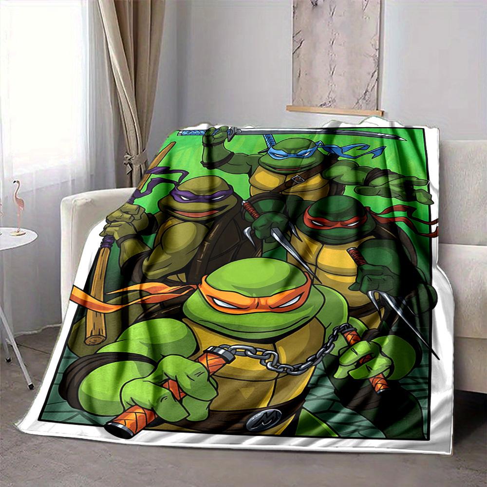 1pc Turtles Blanket Versatile for Couch, Office Bed