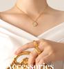 Summer Style Star Diamond Choker Necklace: Couple's Qixi Gift, Titanium Steel Collarbone Chain