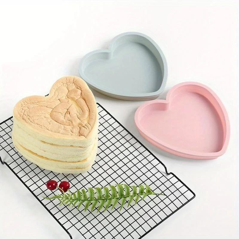 6 Inch Kitchen Bakeware Small Molds Cake Pan Silicone Cake Mold  Muffin Baking Tools Cute and Small for Easy Use
