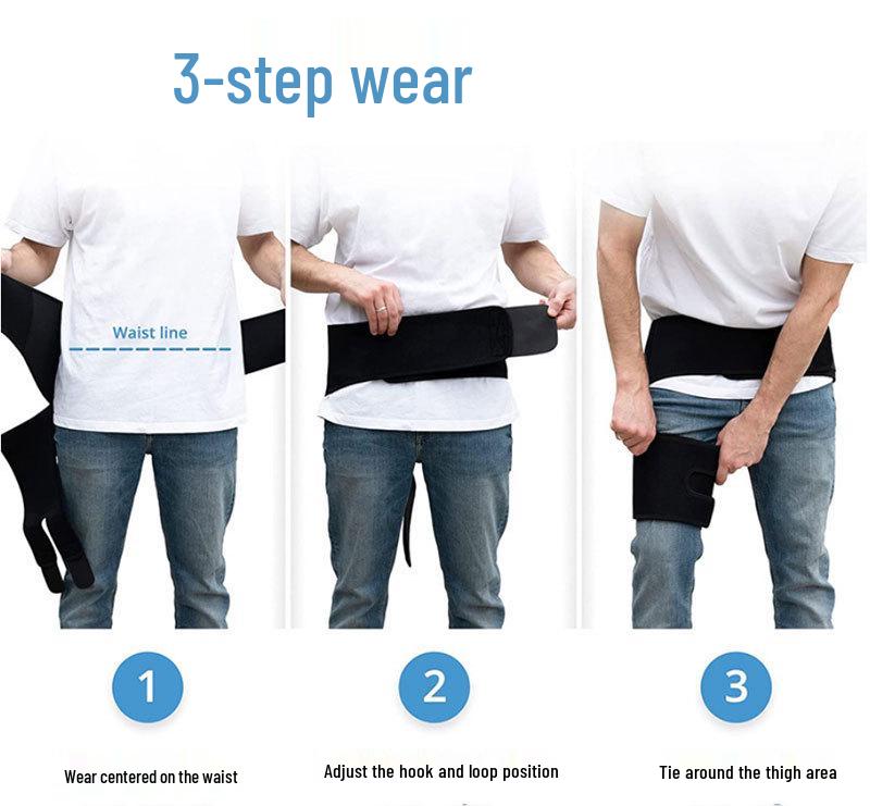 Cross-border Outdoor Sports Thigh and Groin Protector for Weightlifting and Fitness