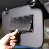 METYOUCAR Carbon Fiber Vanity Mirror Stickers for Honda Decorative Car Mirror Easy Decorative Interior Custom Set of 2 Fiber Panels, N-BOX JF3/JF4