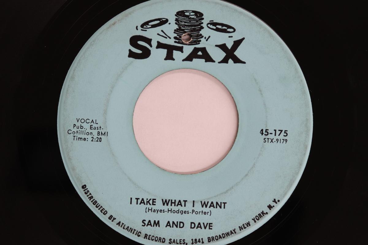 

7inch Record SAM & DAVE - I Take What I Want 45175 STAX 1965 US Soul/Funk Used