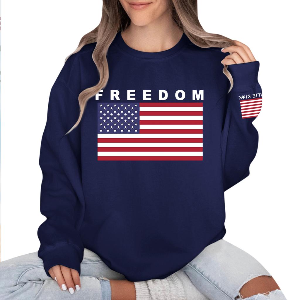 Women's Colorblock Sweatshirt Long Sleeve Round Neck Casual Comfortable Loose Lightweight Women's Sweatshirtt