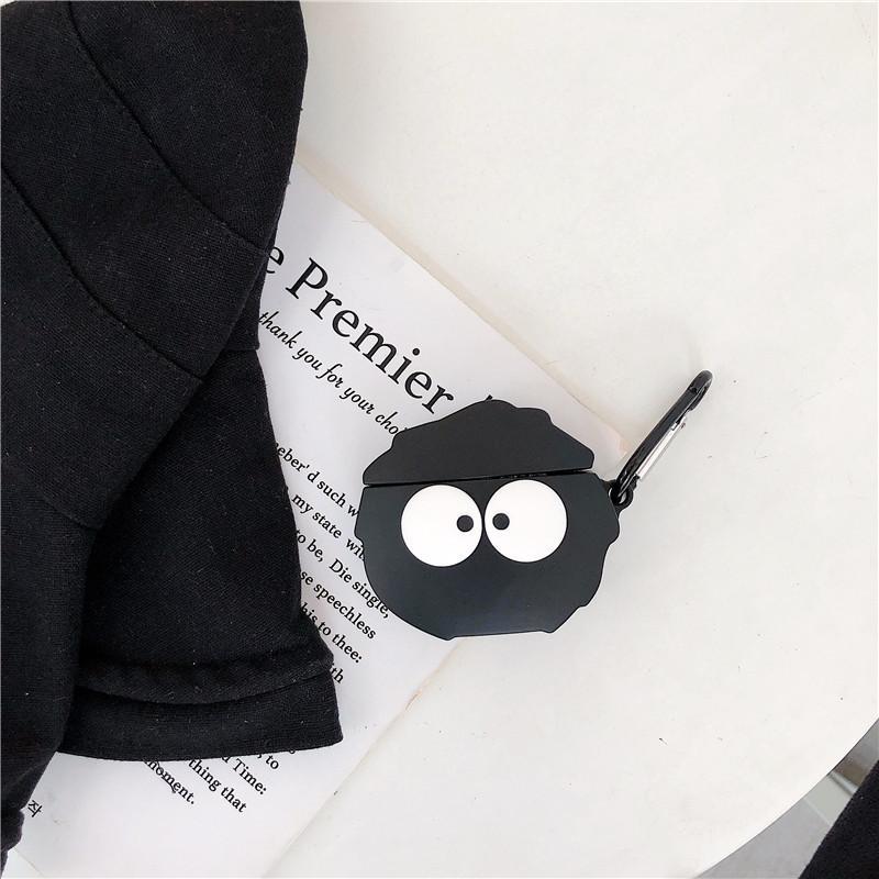 Cute Coal Ball AirPods 4th Generation Apple Bluetooth Headset Cover 2026 New Cartoon Cover Suitable for Women