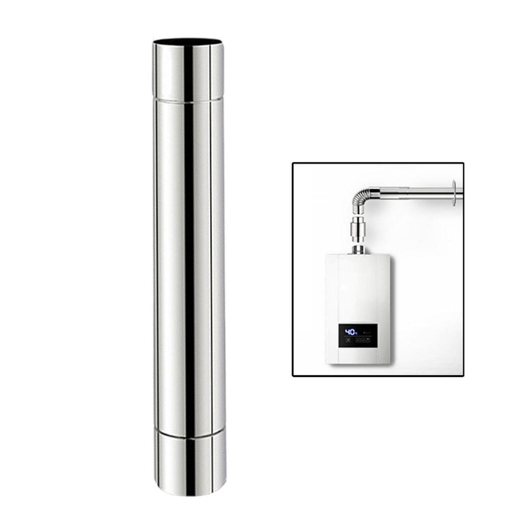 Fireplace Cooking Exhaust Heater Stainless Steel Vent Pipe Flue Tube Straight for Indoor Chimney Systems