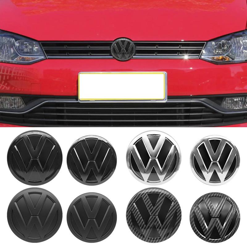 Car Sticker Hub Caps 1pc VW ABS 119mm 111mm Car Front Head Hood Bonnet Logo Rear Trunk Badge Accessory For Volkswagen Polo 6 201 Xc2