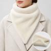 Long Wrap Faux Fur Scarf Soft Plush Faux Fur Neck Scarf New Triangle Neck Scarf  Daily Wear
