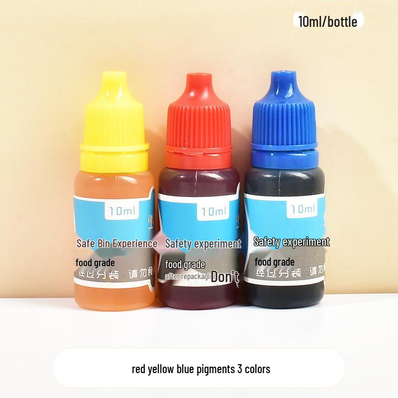 Kids' Science Experiment: Primary Color Tie-Dye Kit with Dropper