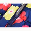 Autumn and Winter Children's Cotton Jacket Boys and Girls Fashion Printing Cartoon Big Boy Long Section Hair Collar Hooded Cotton Coat Jacket