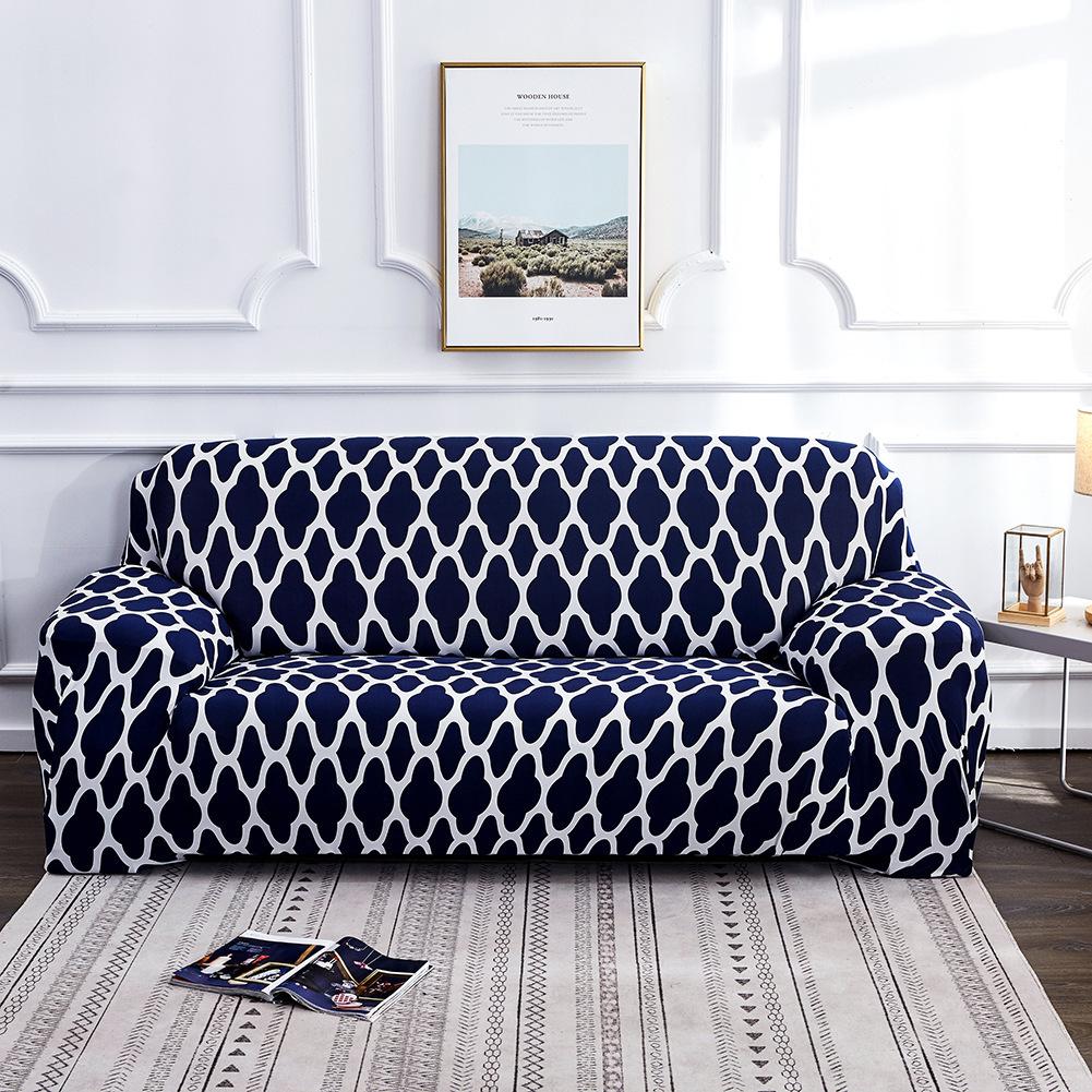 

Простой геометрический чехол для дивана, эластичная универсальная подушка для дивана, полотенце 90-140cm