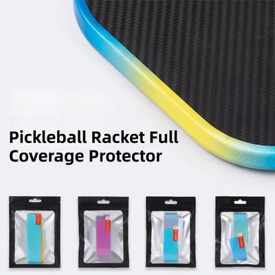Shock Absorption Pickleball Racket Edge Sticker 16mm Frame Protective Tape  Tournament Use