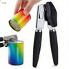 Multifunctional Stainless Steel Can Opener with Comfortable Handle