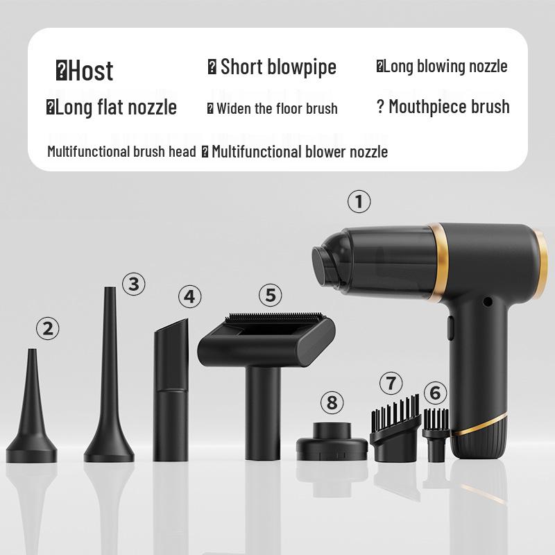 Wireless Handheld Car Vacuum Cleaner with High Suction Power for Car and Home Use