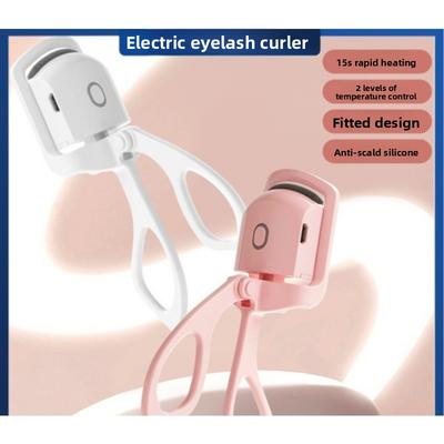 Electric Eyelash Curler Portable Small Heating Electric Curler Charging Ironing and Curling Integrated Artifact