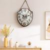 European Style Retro Simple Art Clock Decorated Wall Clock Mute Does Not Tick Creative Clock Decoration Suitable Bar Counter