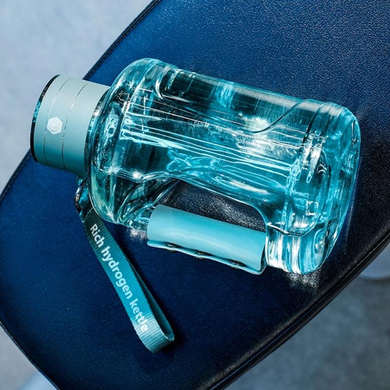 Hydrogen Water Generator Improve Water for Office Home Travel Outdoor, 1.5L Hydrogen Water Bottle with Water Ionizer