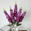 5 Stems Simulation Snapdragon Flowers Silk Petal Simulated Flower  Wedding Decoration