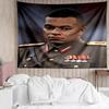 Kylian Mbappé Tapestry for Bedroom Aesthetic Classroom Tapestries Wall Hanging for Living Room Dorm Office,Ideal Creative Gift