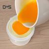 6Pcs Steamed Egg Mold with Brush 6 Shapes Food Grade PP Heat Resistant Non-stick Poached Egg Cup Cooker Steamer Kitchen Gadget