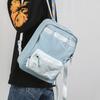 Nike Fabric Handbag Backpack Regular Unisex Blue Casual BA6097-363