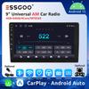 ESSGOO 9" Carplay Android Auto Car Radio AM 522~1629 kHz 2Din Android 4G 64G Universal Multimedia Player Autoradio Stereo GPS