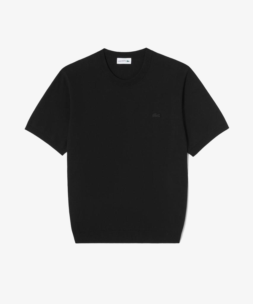 LACOSTE Men'S Solid Short Sleeve Crew Neck Pullover Ah324E-56G 031