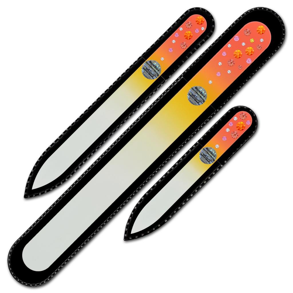 Set of 3 Glass Nail Files WC-BMS