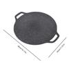 Grilling Pan Medical Stone Coating Frying Pan Non-Stick Baking Tray with Handle for Indoor Or Outdoor Grilling