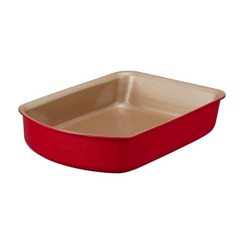 Evercook Omelet Pan, 15 X 20 Cm, All Heat Source Compatible (IH Compatible), Red, Selectable Series, Detachable Handle, Doshisha