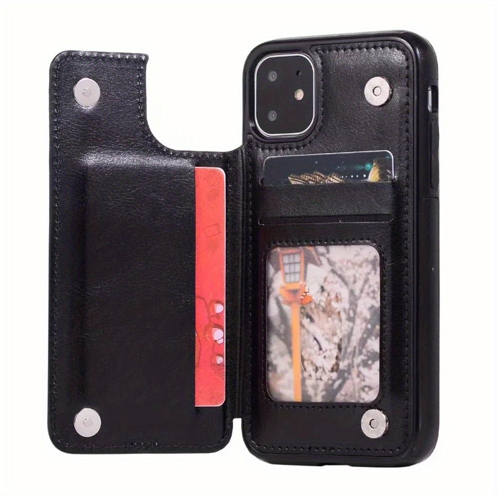Leather Wallet Case For IPhone 14/13/12/11/Pro Max/Mini/XR/X/XS Max/8/7/6S/6 Plus/SE2/SE3/2022/2020 - Card Holder & Flip Back Cover