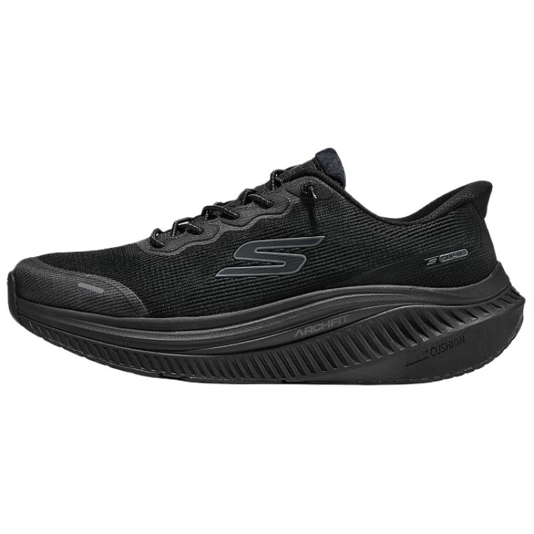Skechers Go Walk Max Cushioning Arch Fit Comfortable Convenient Shock Absorption Support Walking Shoes Women sneaker Black 216741-BBK 43.5