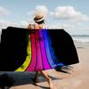 A-Atari Logo Microfiber Blanket Quick Drying Beach Towels Oversized Printing Super Absorbent Pool Towel Blanket