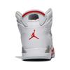 Buty Dziecięce Air Jordan 6-17-23 PS Białe Czerwone Uniwersyteckie Czerwone Metaliczne Platynowe DM1160-106