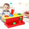 Kid Hammer Wooden Ball Early Educational Toy Ecofriendly Painted Color Matching