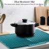 Silicone Tableware Drain Mat Anti Slip Sink Mat Slope Guide Bowl Dish Drying Filter Mat Heat Resistant Pad Kitchen Accessorie