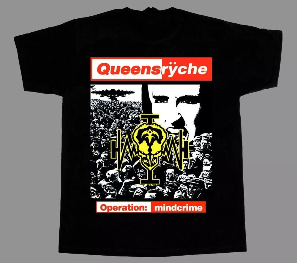 QUEENSRYCHE OPERATION MINDCRIME03988 T-SHIRT Cotton Size S-5XL Unisex T-Shirt XXXXL