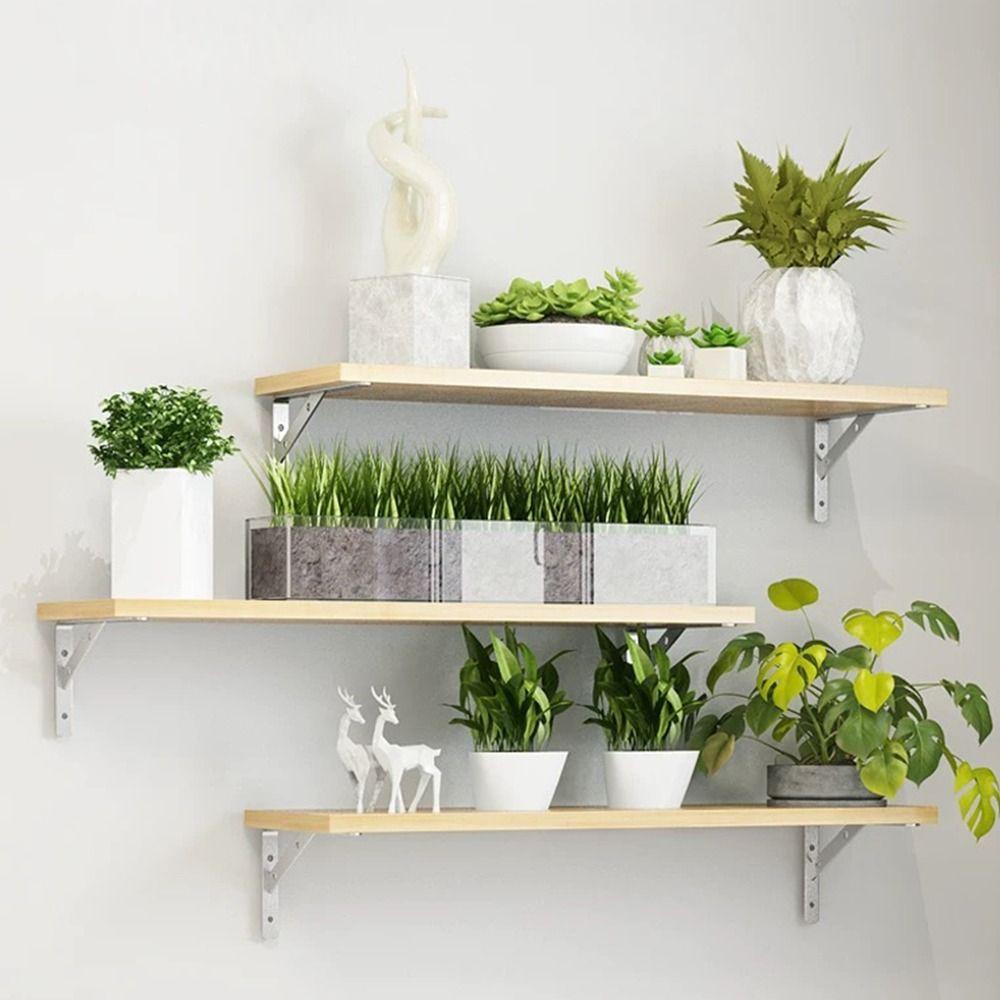 Right Angle Shelf Bracket Heavy Duty Triangle Shelf New Home Bookshelf Bracket