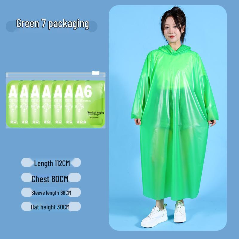 Children's Waterproof Disposable Raincoat - Portable One-Piece Cape for Hiking, Rafting, Camping, and School.