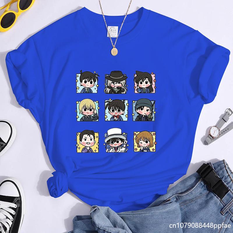 Women's new anime Harajuku printed T-shirt personalized women's casual T-shirt cartoon pattern T-shirt
