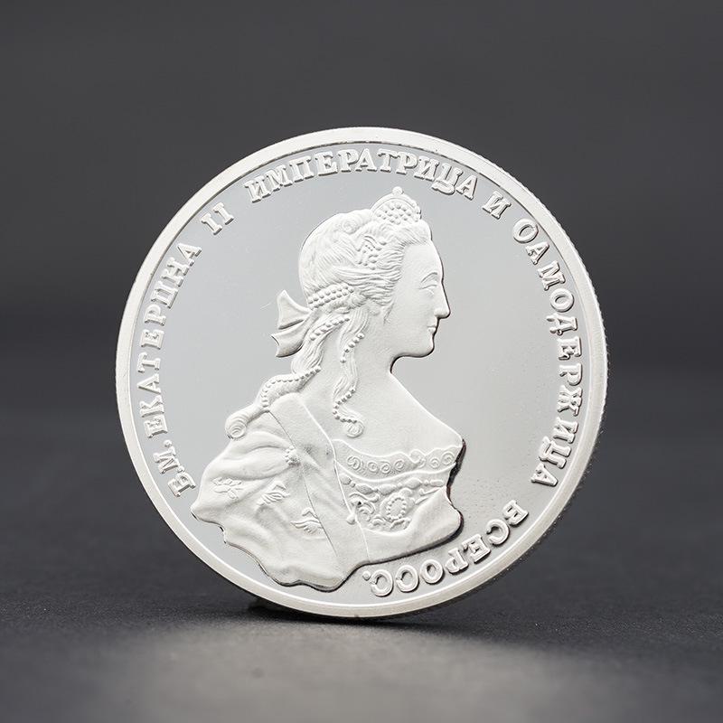 Russian 1741 commemorative medal, emblem, foreign trade coins, collectible gifts, souvenirs