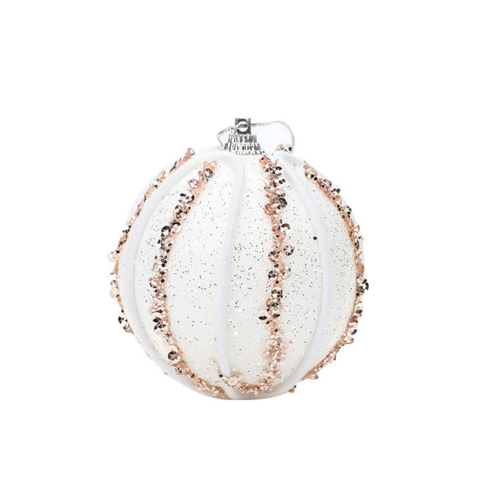 3pcs 8cm Christmas Tree Pendant Creative Hanging Ornament Christmas Ball  Wedding