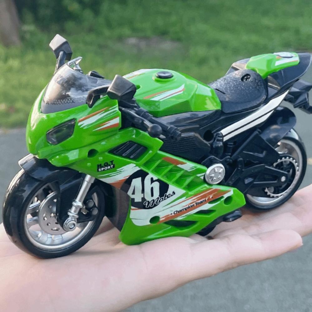 Lights Motorcycle Racing Toy Racing Car Model Mini Motorcycles Music Toy  Children