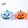 Boredom Relief Pumpkin Toy 1/4Pcs Halloween Stress Toy, Smiling Head Squeeze Festive Party Supplies Clear Glitter Office Desk for Relieve Anxiety