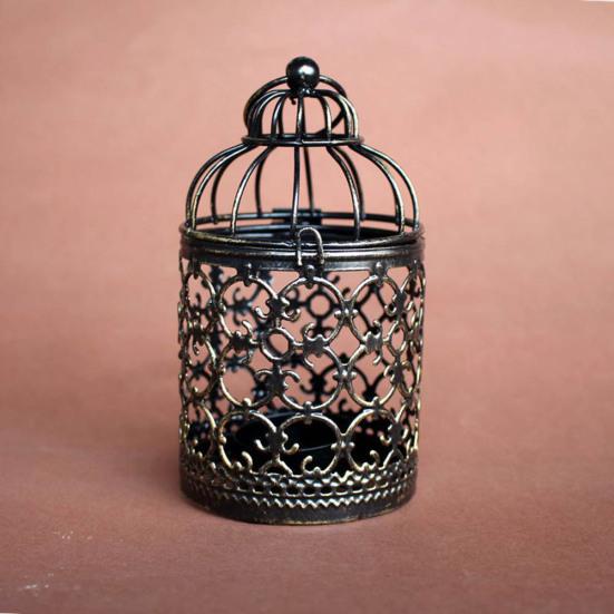 Suport de lumânare gol vintage, sfeșnic, felinar agățat, pentru masă, decorațiune pentru casă