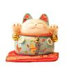Lucky Cat Ceramic Piggy Bank | Creative Japanese Ornament | Cute Mini Gift for Birthdays or Store Opening